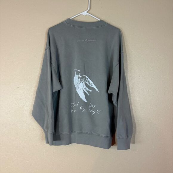 Elwood grey & white kingdom movement crewneck medium - Picture 7 of 7